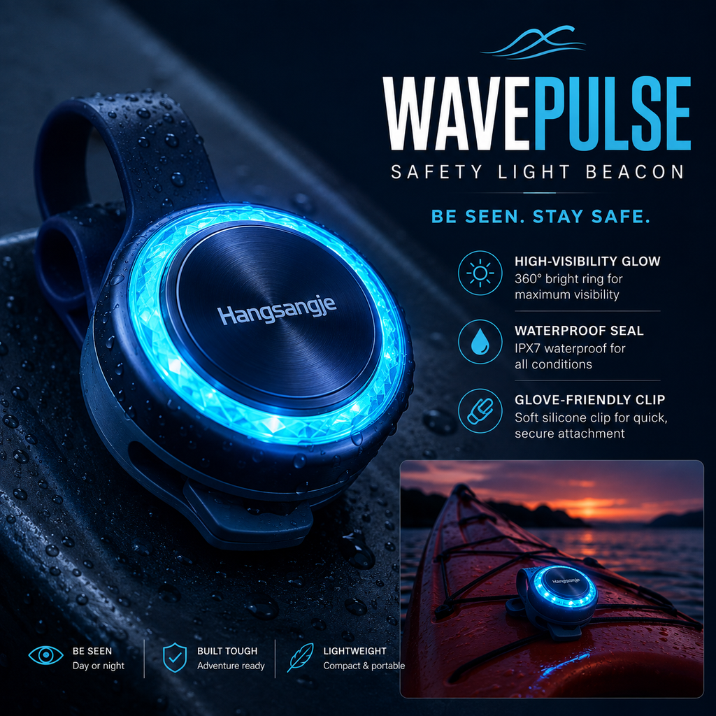 Velmirt™WavePulse Deck Visibility Beacon